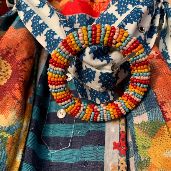 FARM RIO Summer Vibes Stitches Romper (NWT) - Picture 15 of 16